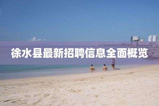 徐水縣最新招聘信息全面概覽