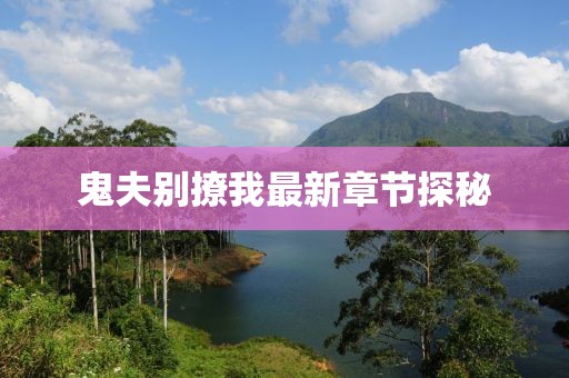 鬼夫別撩我最新章節(jié)探秘