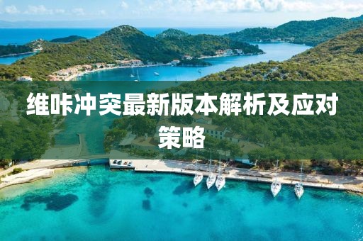 維咔沖突最新版本解析及應(yīng)對(duì)策略