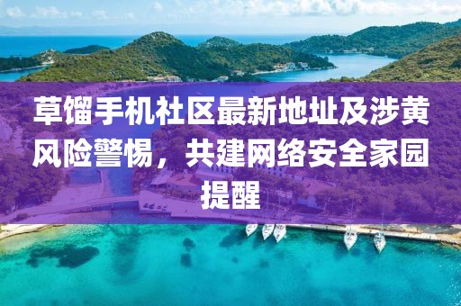 草餾手機社區(qū)最新地址及涉黃風險警惕，共建網(wǎng)絡安全家園提醒