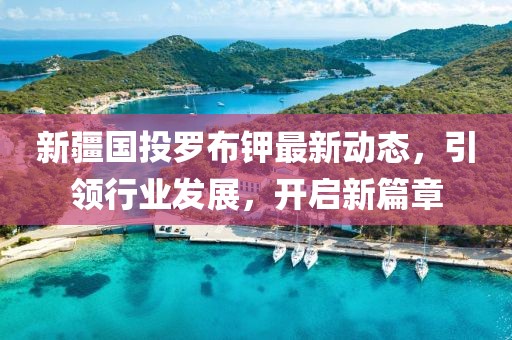 新疆國投羅布鉀最新動(dòng)態(tài)，引領(lǐng)行業(yè)發(fā)展，開啟新篇章