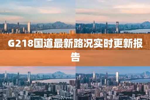 G218國(guó)道最新路況實(shí)時(shí)更新報(bào)告